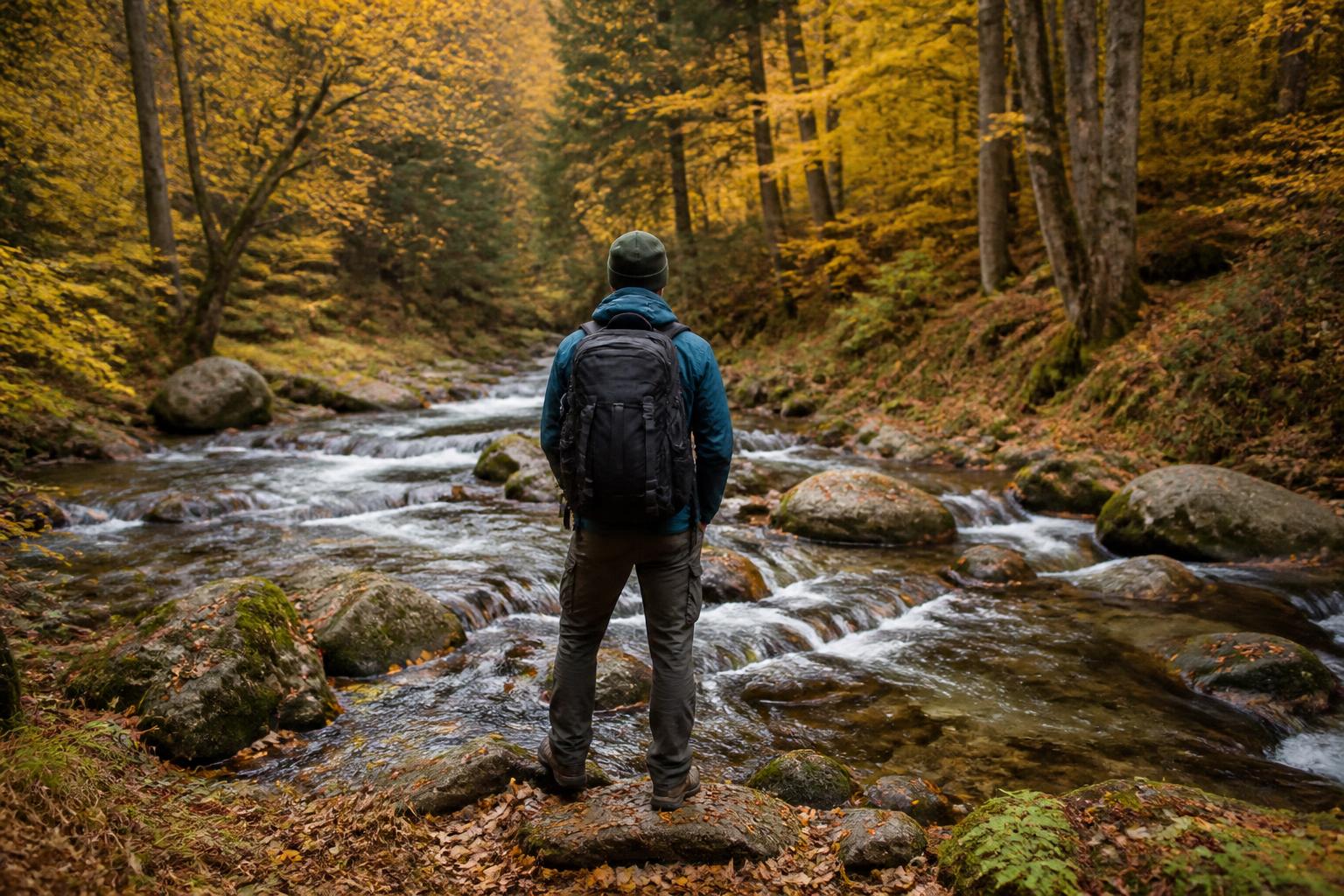 Traverser un cours d'eau en randonnée : quand passer, quand renoncer