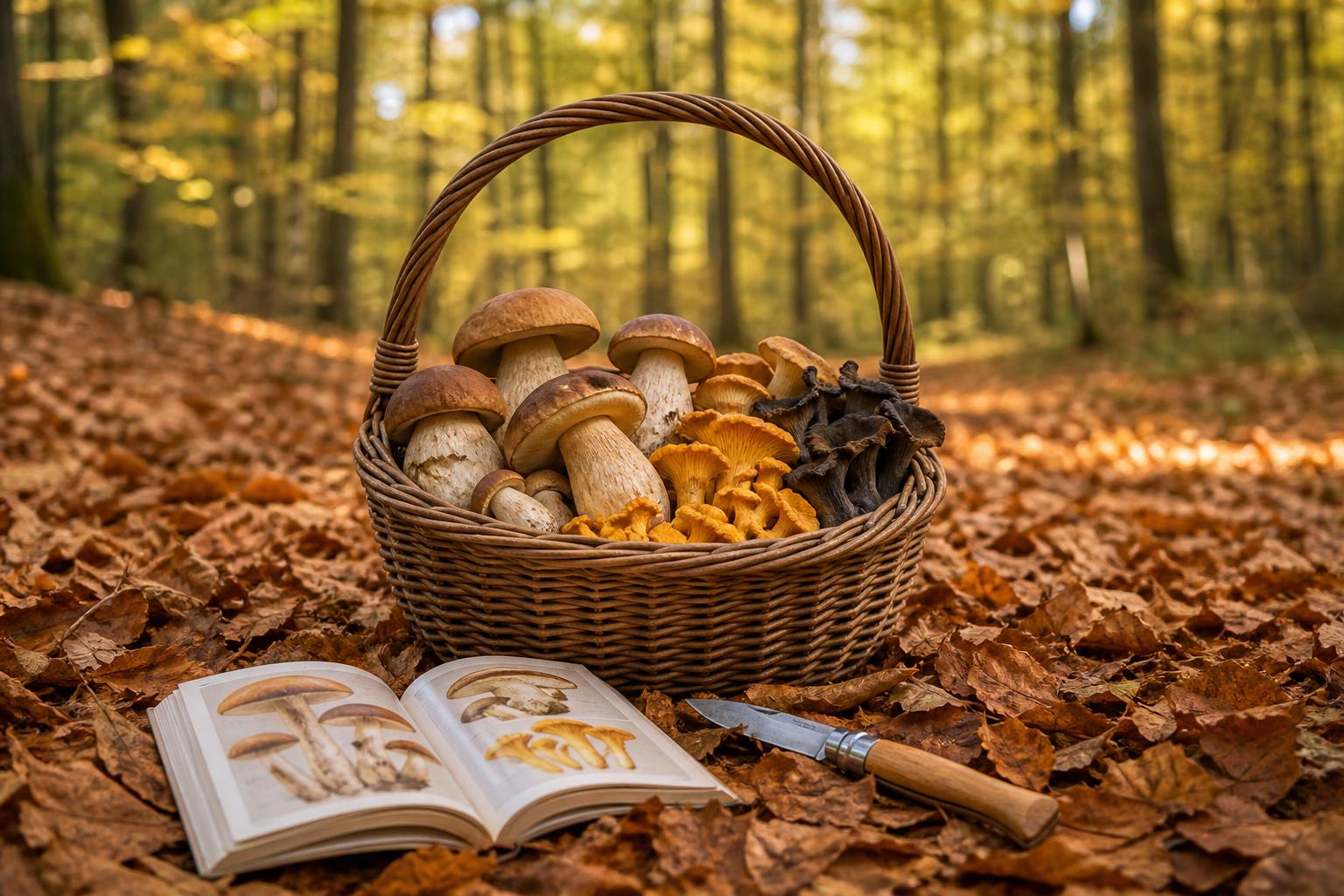 Champignons en randonnée : cueillir, reconnaître et cuisiner sans risque