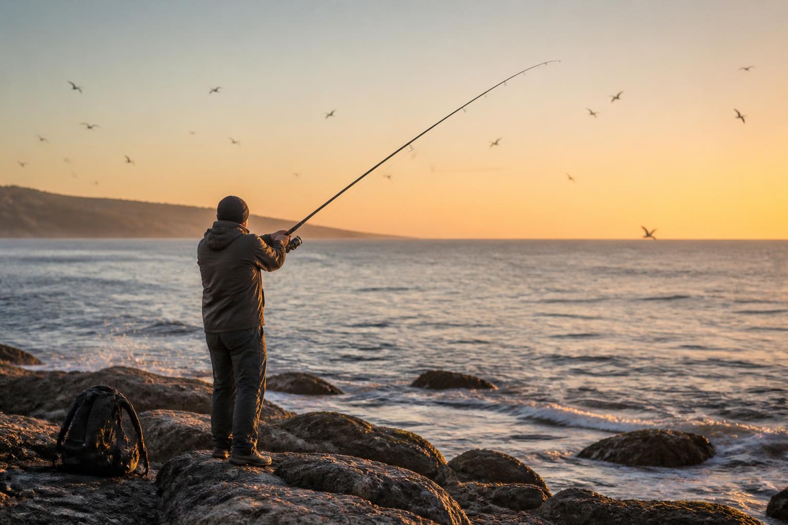 Pêcher du bord en mer : techniques, matériel et astuces qui fonctionnent