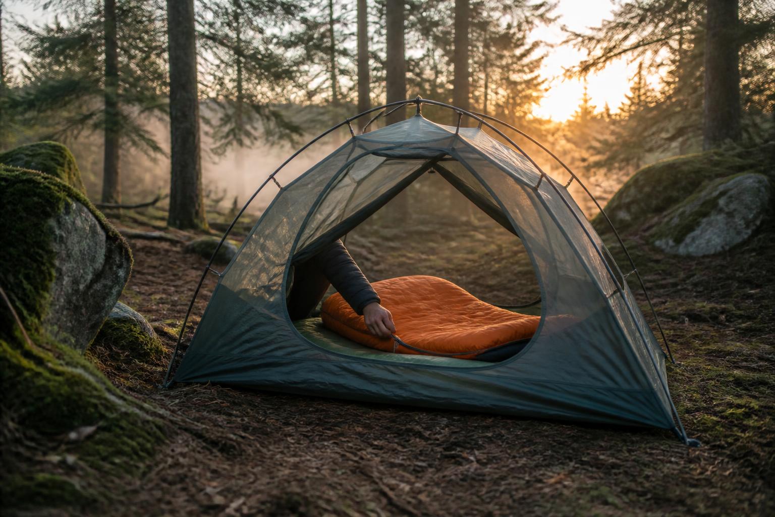 Sac de couchage : duvet ou synthétique pour le bivouac ?